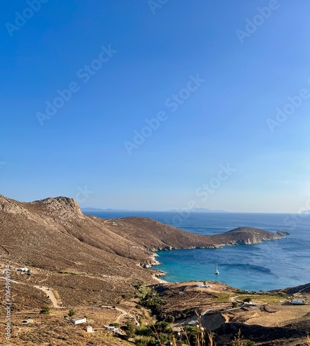 Stunning Coastal View of Serifos Island, Greece