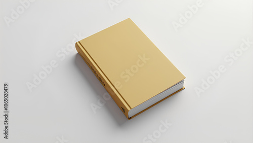 A book mockup featuring a dust jacket cover design that resembles an actual paperback book from the intended publication series