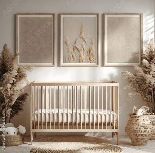 Bohemian Nursery Interior