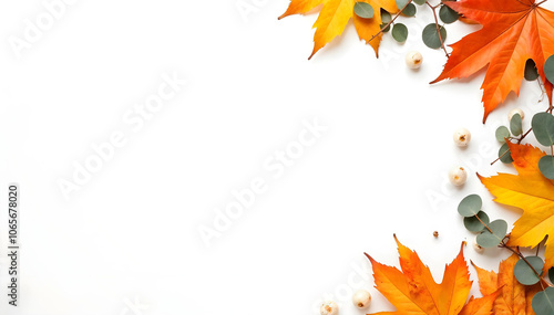 Thanksgiving background, Maple leaves banner, Fall decor background, Autumn harvest colors, Thanksgiving frame design, Festive fall colors, Rustic autumn background, Maple leaf border, Fall season dec