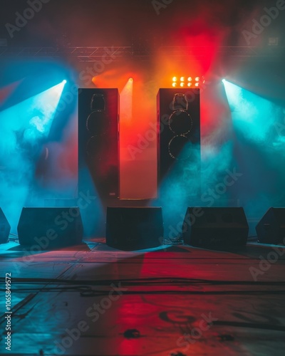 Group of speakers sitting on stage during an event or conference.