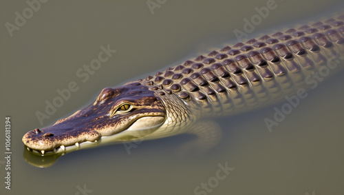 The Philippine or Mindoro crocodile, Crococdylus mindorensis, lives in freshwater in the Philippines