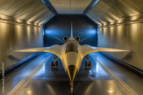 Aerospace showcasing wind tunnel tests, prototype models, and aviation technology