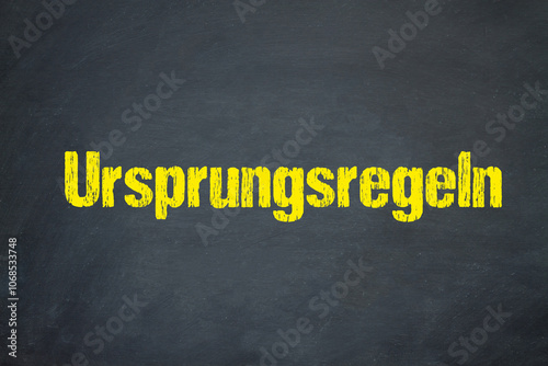 Ursprungsregeln 