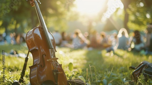 Outoffocus instruments provide a dreamlike soundtrack to the picnicking crowd.