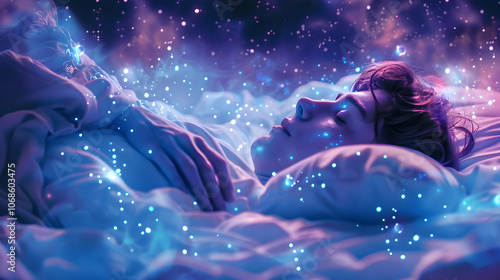 Mystical Euphoria: An Artistic Representation of the Tranquil State of Lucid Dreaming