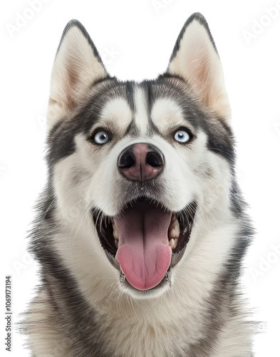 PNG Siberian husky mammal animal pet.