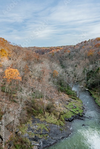 A Perfect Autumn Afternoon at Prettyboy Dam, Maryland USA