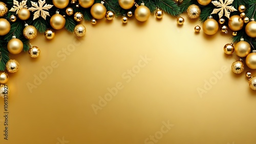 golden christmas background