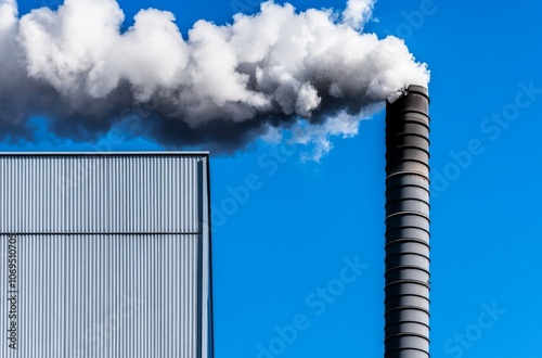 Industrial emissions rise as factories increase production and contribute to air pollution