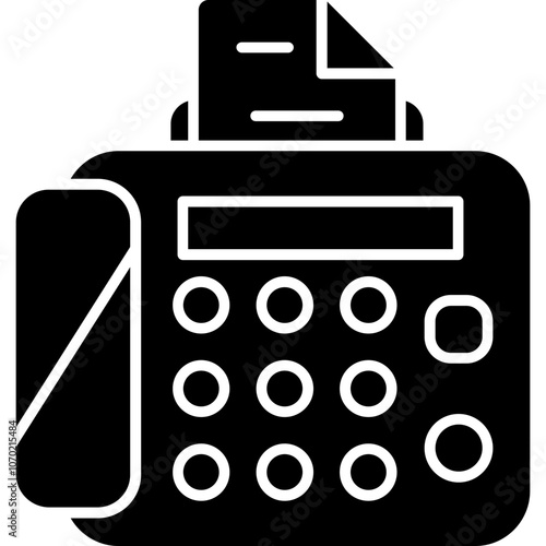 Fax Machine Icon