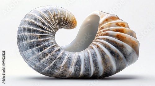 Chambered Nautilus Shell: A Symphony of Nature's Golden Ratio