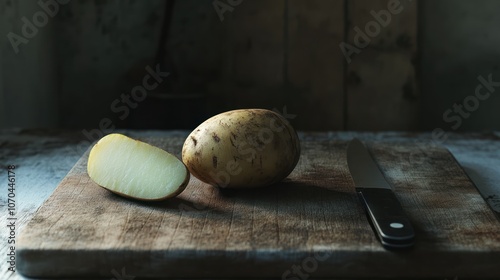 Rustic Potato Still Life