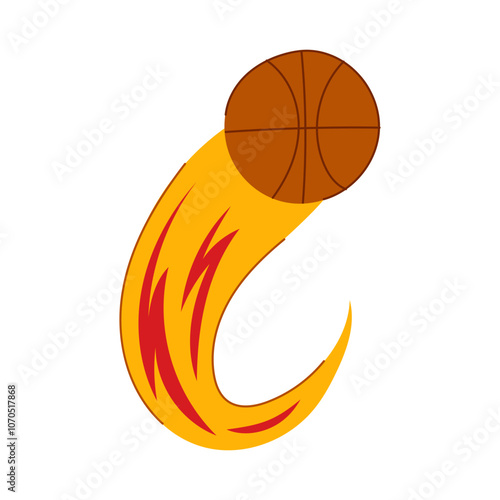 crossover speed basketball ball cartoon. fastbreak rebound, defense offense, pivot jump crossover speed basketball ball sign. isolated symbol vector illustration