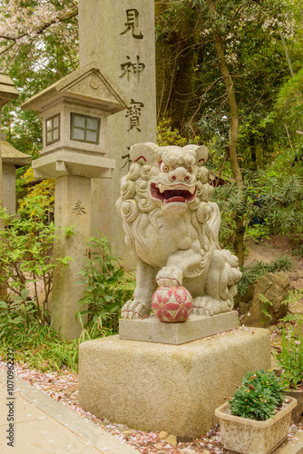 Toro - Traditional Stone Lanterns in Japanese Shinto Shrines