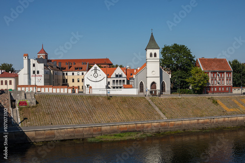 Kaunas old town panorama