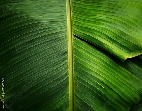 Banana leaf green full screen