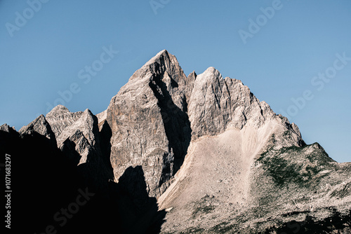 Mount Jalovec from Slemenova Špica