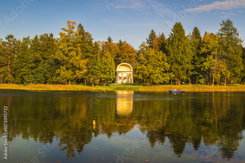 One of the parks in Gatchina