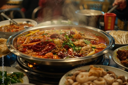 Sichuan hotpot