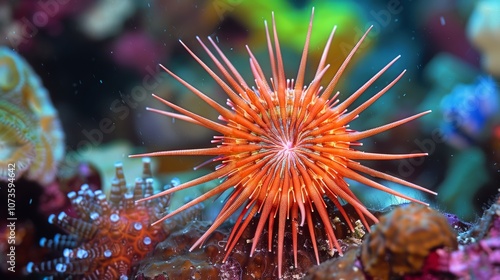 Red Slate Pencil Urchin