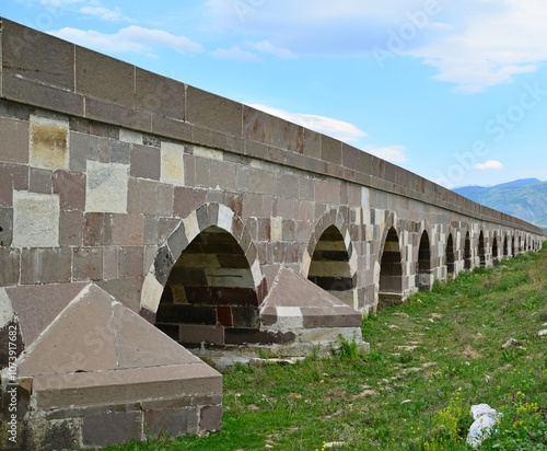 Kırkgoz Bridge, located in the city of Bolvadin in Turkey, was built during the Byzantine period. It is one of the oldest and longest historical bridges in Turkey.