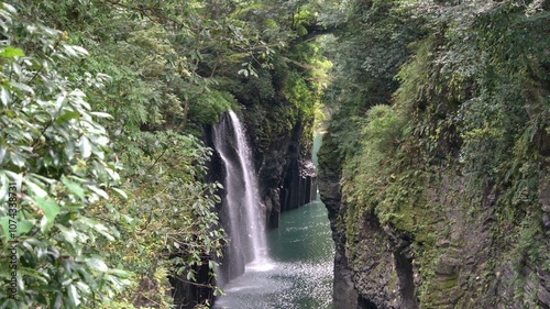 宮崎県高千穂町高千穂峡の真名井の滝