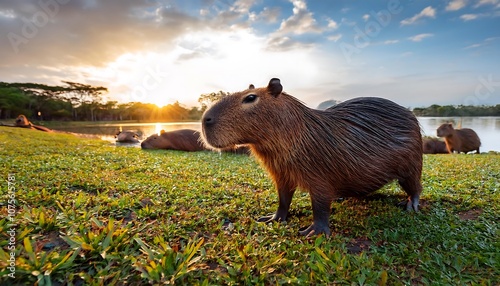  Vibrant photographs of Brazilian wildlife such as capybaras and caimans are showcased along_1(1867)