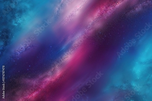 Vibrant Gradient Textures with Abyssal Blue Ruby and Azure Pastels in Magical Fantasy Art Panel