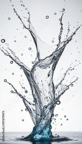 Water's Graceful Tree