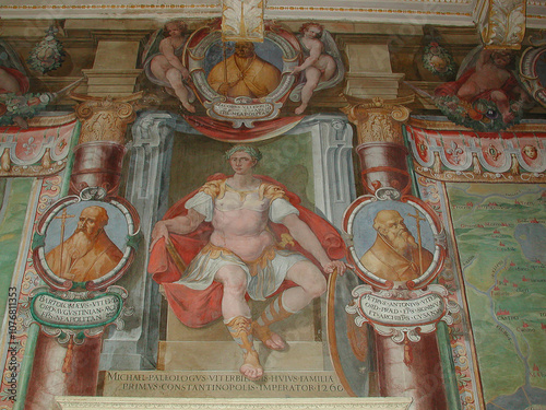 Affresco Sala Regia di Viterbo