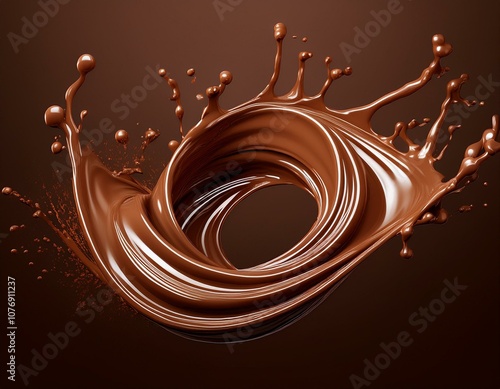 chocolate dripping