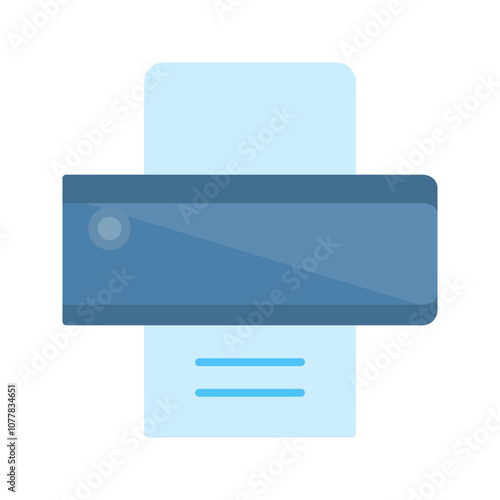 Fax Machine Vector Icon