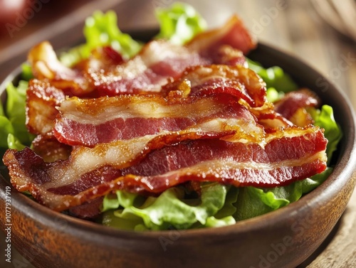 Bacon and Lettuce Salad