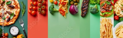 A Colorful Spread of Delicious Food