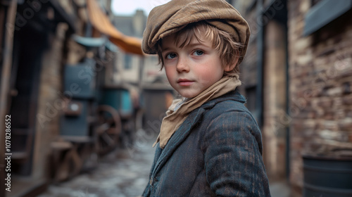 Oliver Twist a fictional character from the 1838 victorian novel Oliver Twist by English novelist Charles dickens