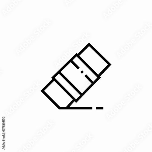 eraser clean icon sign vector