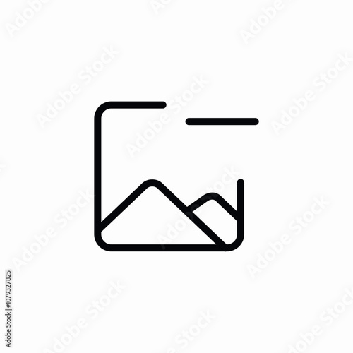 photo minus remove icon sign vector