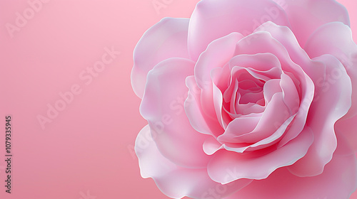 Stunning close-up of a rose blooming in slow motion