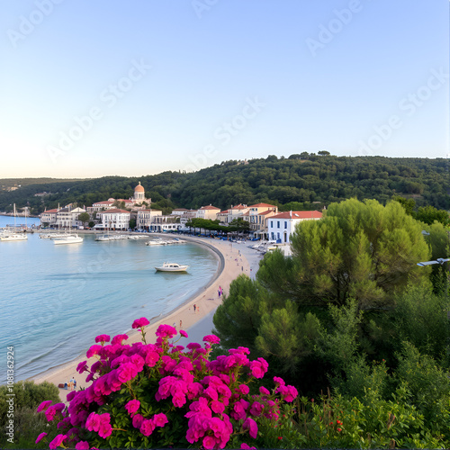 The island of Skiathos (Skiathos) in Greece is a magical place, always sunny and hospitable, seething with joyful emotions and at the same time kindly calm, immersed in greenery