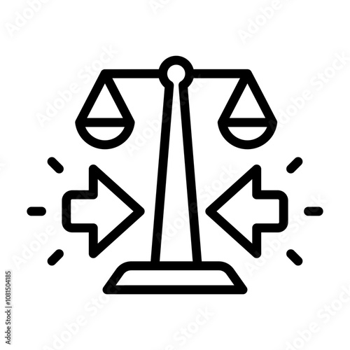 Legal Dispute Icon