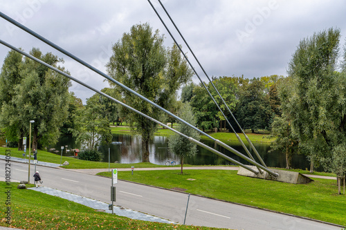 The Olympiapark in Munich, Germany, is an Olympic Park which was constructed for the 1972 Summer Olympics