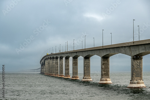 Cofederation Bridge, 8 miles (12.9 Km) long