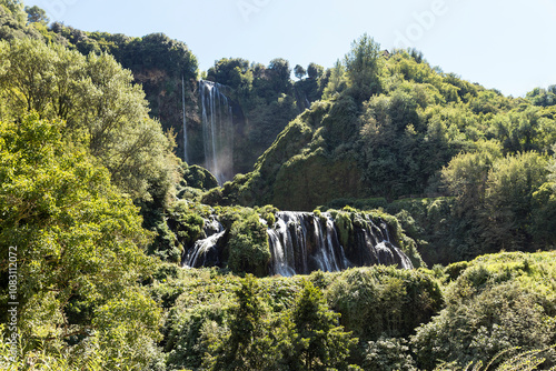 Wonderful Natural Sceneries of The Marmore Falls (Cascata delle Marmore) in Umbria, Terni Province, Italy (Part I).