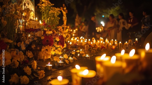 In the glow of flickering candles, All Souls' Day and All Saint's Day converge, a time to honor departed loved ones and celebrate the lives of venerated saints who inspire faith and devotion. 