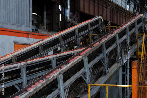 Ball rolling mill of the metallurgical plant