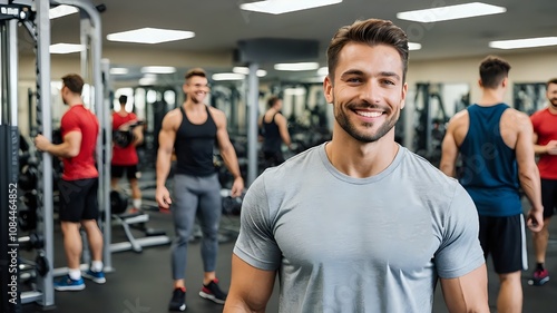 Man in a Gym