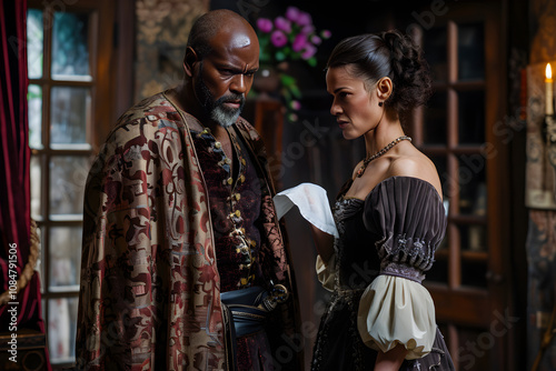 Dramatic Confrontation between Othello & Desdemona in Shakespeare’s Tragedy Othello