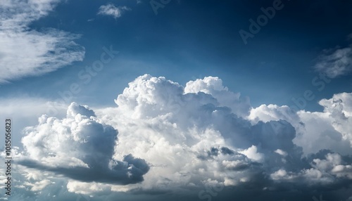 曇り空に広がる薄いグレーの雲が、穏やかで静かな雰囲気を与える背景。