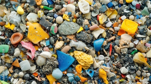 Microplastics Pollution: A Colorful Catastrophe